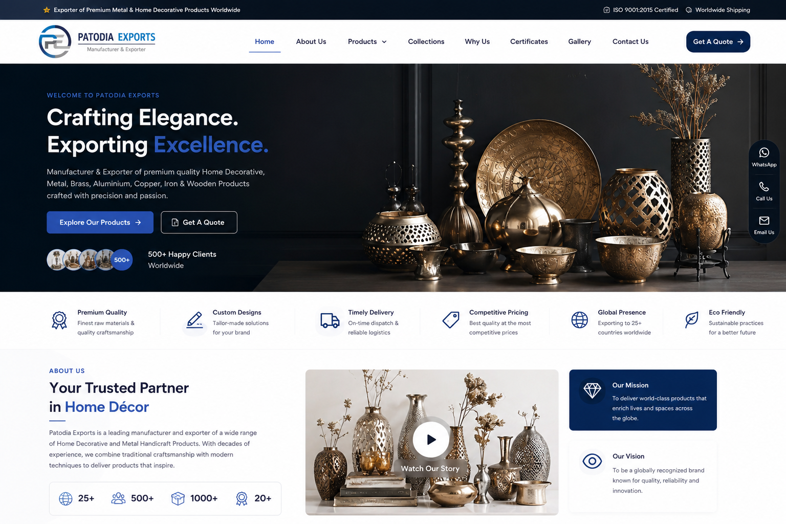 Premium Next.js Redesign